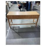 Thousand Oaks Wood Scalloped Desk Brown - Threshold.