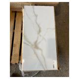 3-BOXES OF 12X24 ORO BIANCO POLISHED TILE (APPROX. 59SF)