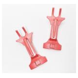 Lid Dripper Set of 2 Universal Kitchen Tool, Red