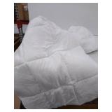 Linenspa White Down Alternative Comforter and Duvet Insert, 68 x 86 Inch