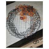 A1FISHER 2 Packs Double Ring Crab Trap Steel Ring Crab Net 24" Top Ring, 20" Bottom Ring with 50