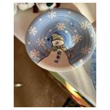 Christmas plates