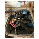 pan of tools