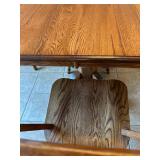 MCM Solid Wood Dining room table and chairs