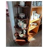 Vintage 5 tiered shelf