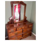 MCM dresser/ tall dresser/ bed hand crafted beautiful set!