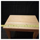 Sturdy wooden step stool