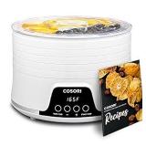 COSORI Food Dehydrator for Jerky 5 Stackable BPA-Free Trays 350W Dryer with 48H Timer and 165Â°F Temperature Control