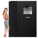 Sauna Box, Portable Steam Sauna, Portable Sauna for Home, Sauna Tent with 3L Steamer, 9 Levels, 2.6