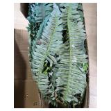 Large Fake Boston Ferns, 88 Branches Artificial Ferns, Faux Fern Plants for Home, Office, Garden Indoor Outdoor Decoration(48 inch,1pack)