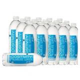 15pk Positivity Alkaline Water pH 9.5+ 700mL Expires 7/2025