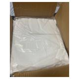 Case of Disposable Plastic Apron, Large, White 1000 count