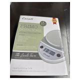 Primo Digital Kitchen Scale 11Lb/5Kg Chrome color []