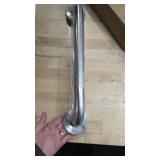 Jakarda 16inch Textured Handicap Grab Bar for Shower, Shower Handles for Elderly, Shower Grab Bars for Seniors with Concealed Screws Brushed Nickel