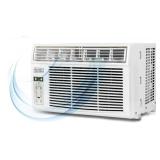 BLACK+DECKER BD10WT6 10,000 BTU Window Air Conditioner Unit, AC Cools Up to 450 Square Feet, Energy Efficient, White