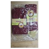 Dandelion Earth-Friendly Goods Essentials Organic Recieving Blanket, Bib, and Burper Bundle Red