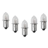 DGBRSM 5pcs 4D 4.8V 0.75A Bayonet Base Krypton Replacement Bulb for Flashlight Replacement Bulb Torches Work Light Flashlight Bulbs