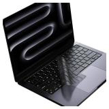 Soonjet Premium Keyboard Cover Protector, Ultra Thin Keyboard Skin for M2 M3 MacBook Air 15in, M2 M3 MacBook Air 13.6in, 2024 2023 2022 2021 MacBook Pro 14in 16in M4 M3 M2 M1 Chip Pro/Max