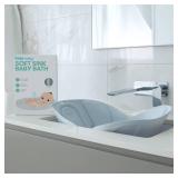 Frida Baby Soft Sink Baby Bath Seat | Sink Bather for Baby | Easy to Clean Baby Bathtub + Bath Cushion That Supports Baby