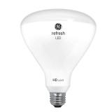 GE Refresh LED Light Bulbs, 65 Watt, Daylight, BR40 Indoor Floodlights (2 Pack)