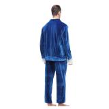 ATTBEA Blue 60s Costume Groovy Costumes Swinge rFor Men 1960s Movie Halloween CostumesSpy Costume Adult (size unknown)