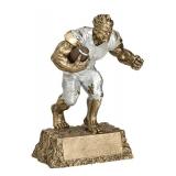 Decade Awards Monster Football Trophy - 6.75 Inch Tall - Triumphant Gridiron Beast Award - Celebrate Football Domination with This Hulking Monster - Engraved Plate on Request