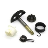 SUNQIAO PW50 Kick Shaft, Starter Gear for Yamaha PW50 PY50 PeeWee Y-Zinger 50 Kid Bikes