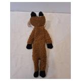 Skinny Crinkle Noise Fox Plush Dog Toy - M - Boots & Barkleyâ¢