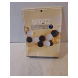 30ct Balloon Garlands Black/Gold/White - Spritzâ¢