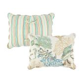 Barefoot Bungalow Atlantis Pillow Sham, Standard, Jade