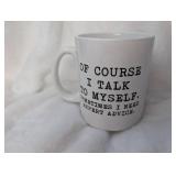 Of Course I Talk to Myself Mug