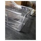 Clear Space Storage Bins 2pk