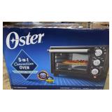 Oster Convection 4-Slice Toaster Oven Matte Black Convection Oven and Countertop Oven - Retail: $177.27