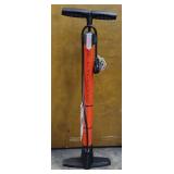 Schwinn - Cycling - Cyclone Tire Floor Pump Orange - High Pressure 120 PSI