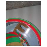 Medium size holiday cookie tin (small dent)