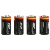 Lot of 2 Super Start Alkaline Battery Pack of 4 and 1 9V Battery