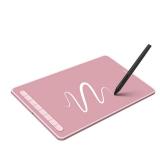 XPPen Deco L Drawing Tablet- 10x6 Computer Graphic Tablet with Updated Battery-Free X3 Digital Stylus and 8 Shortcuts Drawing PAD Compatible with Chrome, Windows 11, Linux, Mac, and Android (Pink) N