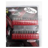 30 Piece Screwdriver & Ratchet Bit Tool Set - Magnetic Tip