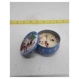 Holiday Candle - Santa Clause 2.5 x 2.5 x 2.5 in