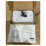 Napkin Holder, Paper Towel Dispenser with Marble Base for Kitchen Countertops Chrome.