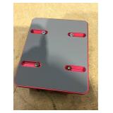 Red Vertical Laptop Holder