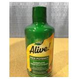 Nature s Way Alive! Max Potency Liquid Multivitamin 30.4 Fl Oz. Citrus Flavored