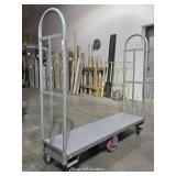 Dimond Plate Galvanized Steel U-Boat Cart