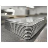 (10) Winco - Full Size 18 Gauge Aluminum Sheet Pans