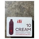 ISI Box of 10 Cream Canisters