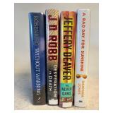 4 FICTION BOOKS BUNDLE - BEST SELLING BOOKS BY BEST SELLING AUTHORS : A Bad Day for Sunshine, The Never Game, Desperation in death, Without Warning