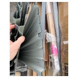 Misc BUNDLE OF 12 small Metal Siding Sheets