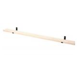 IKEA STÃDSTORP Picture ledge - white stained 45 1/4 ". The display shelf makes it easy for you to switch your paintings and ornaments as often as you like