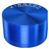 KINGTOP Grinder, Large 3" Spice Grinder (Blue)