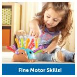 Learning Resources Spike The Fine Motor Hedgehog - Toddler Learning Toys, Fine Motor and Sensory Toys for Kids Ages 18+ Months, Montessori Toys